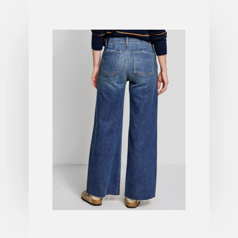 KUT From The Kloth - High Rise Meg Fab Ab Wide Leg Denim - Picture 3 of 16